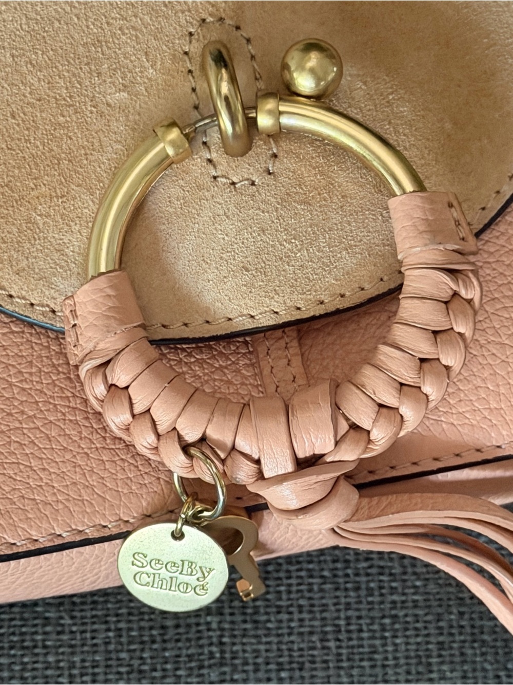 See by Chloe Joan Camera Bag, Pink Suede - Picture 11 of 11